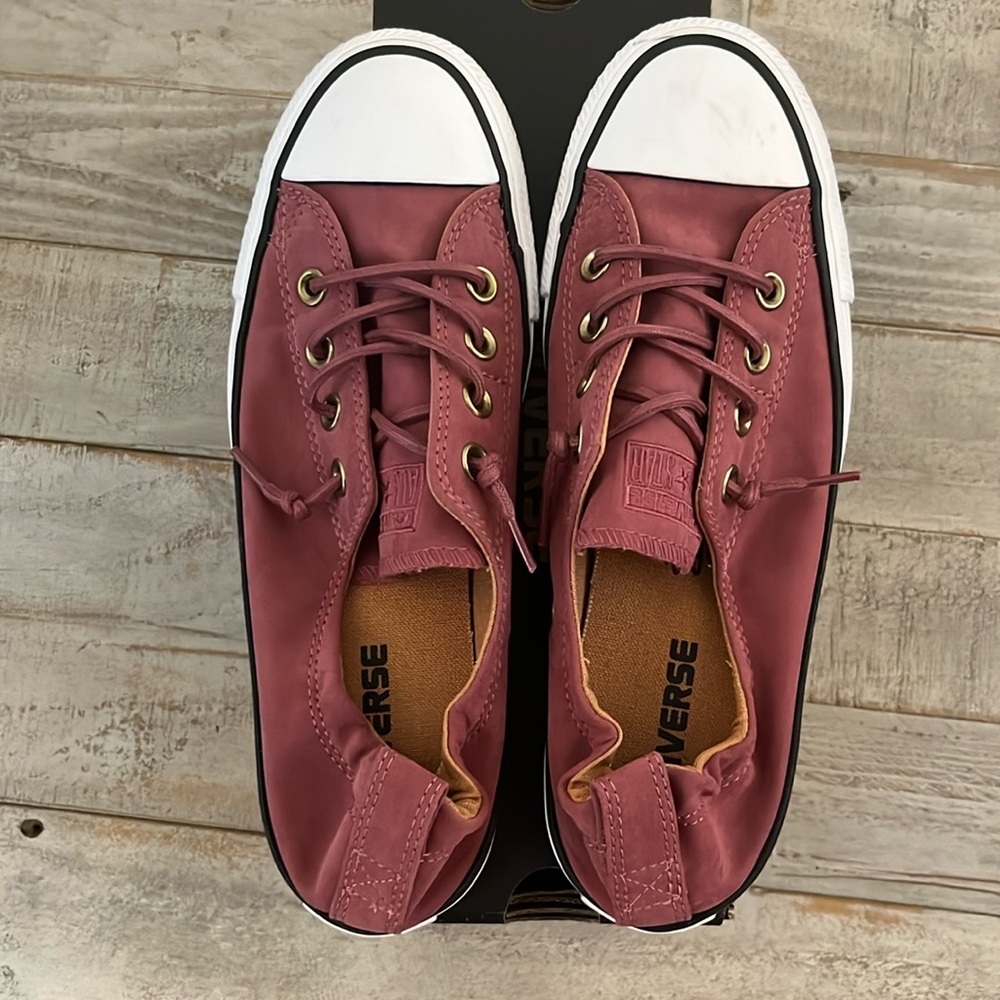 Women’s Converse CTAS Shoreline Slip - Size 8 - Burgundy Color